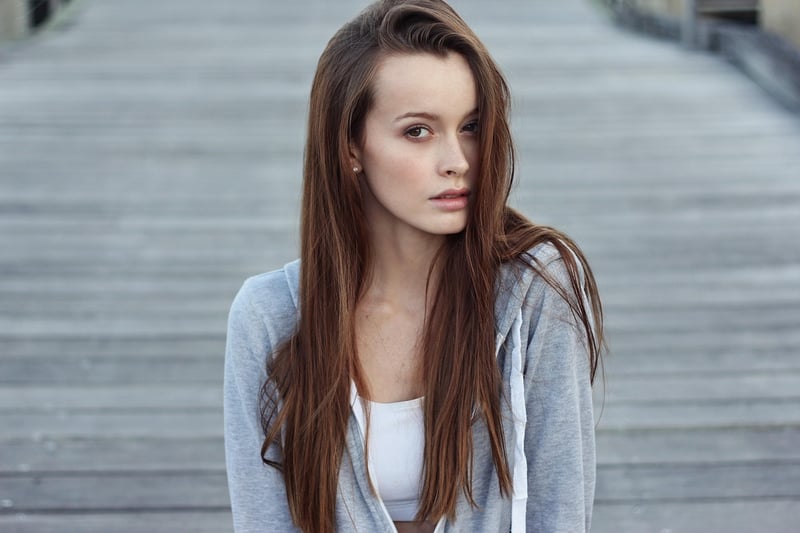 Woman meditating